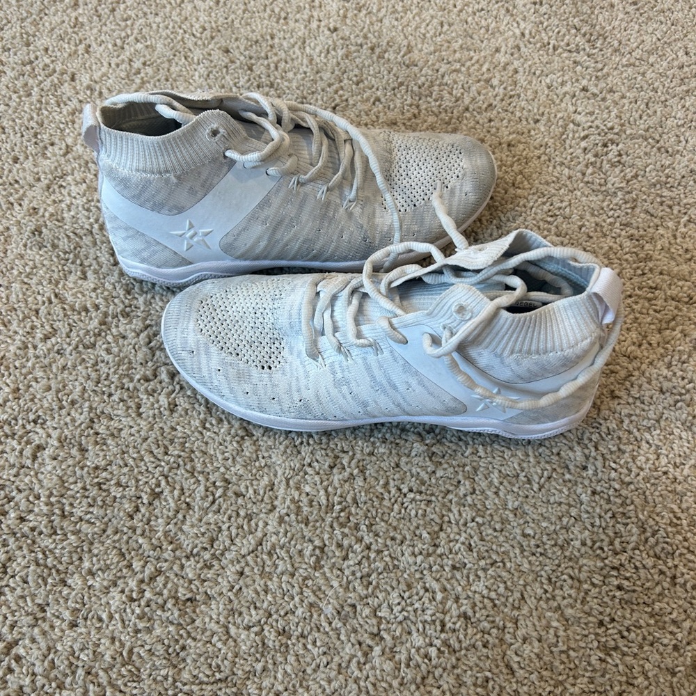 White Rebel Revolution Cheer Shoes